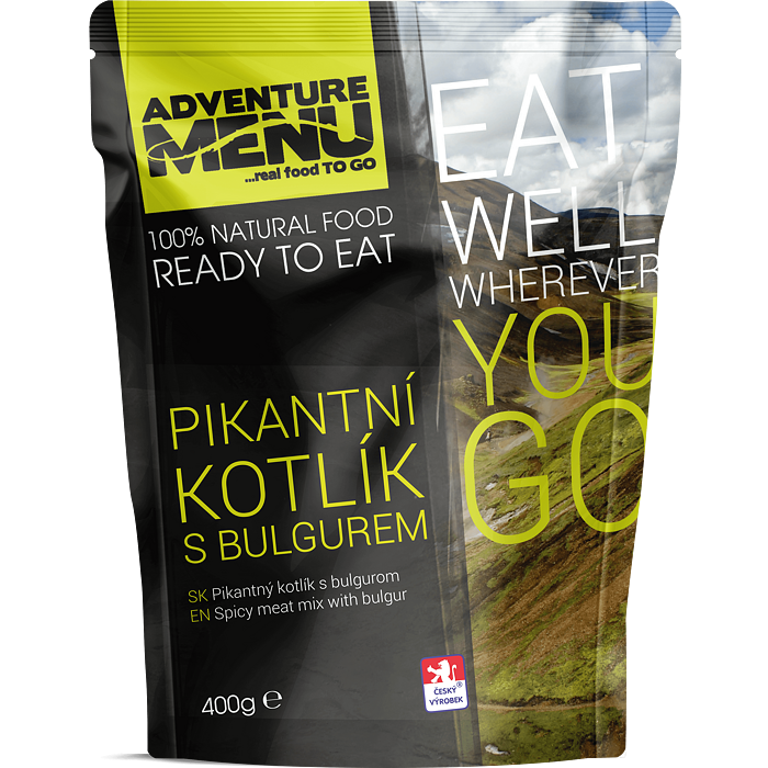 Adventure Menu Pikantní kotlík s bulgurem 400g