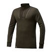 Woolpower DR Zip Turtleneck 200g pine green